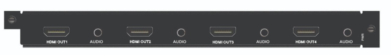Плата вывода VISSONIC VW-HM4O, 4xHDMI и Аудио